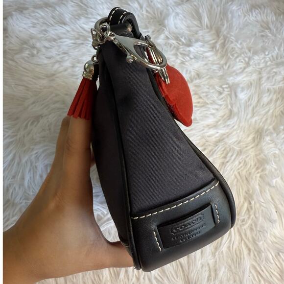 y2k COACH Vintage Mini Demi Hampton 7769 Mini Purse Shoulder Bag - Picture 5 of 12